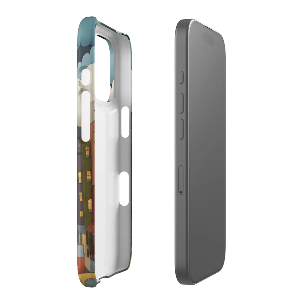 Urban Symphony: A City Awakens at Dusk | Phone Case |  16 Pro | Snap Case | Matte
