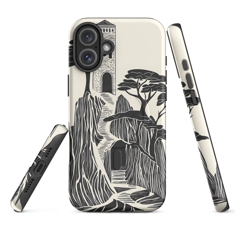 Echoes of a Mystical Tower | Phone Case |  16 Plus | MagSafe® Tough Case | Matte