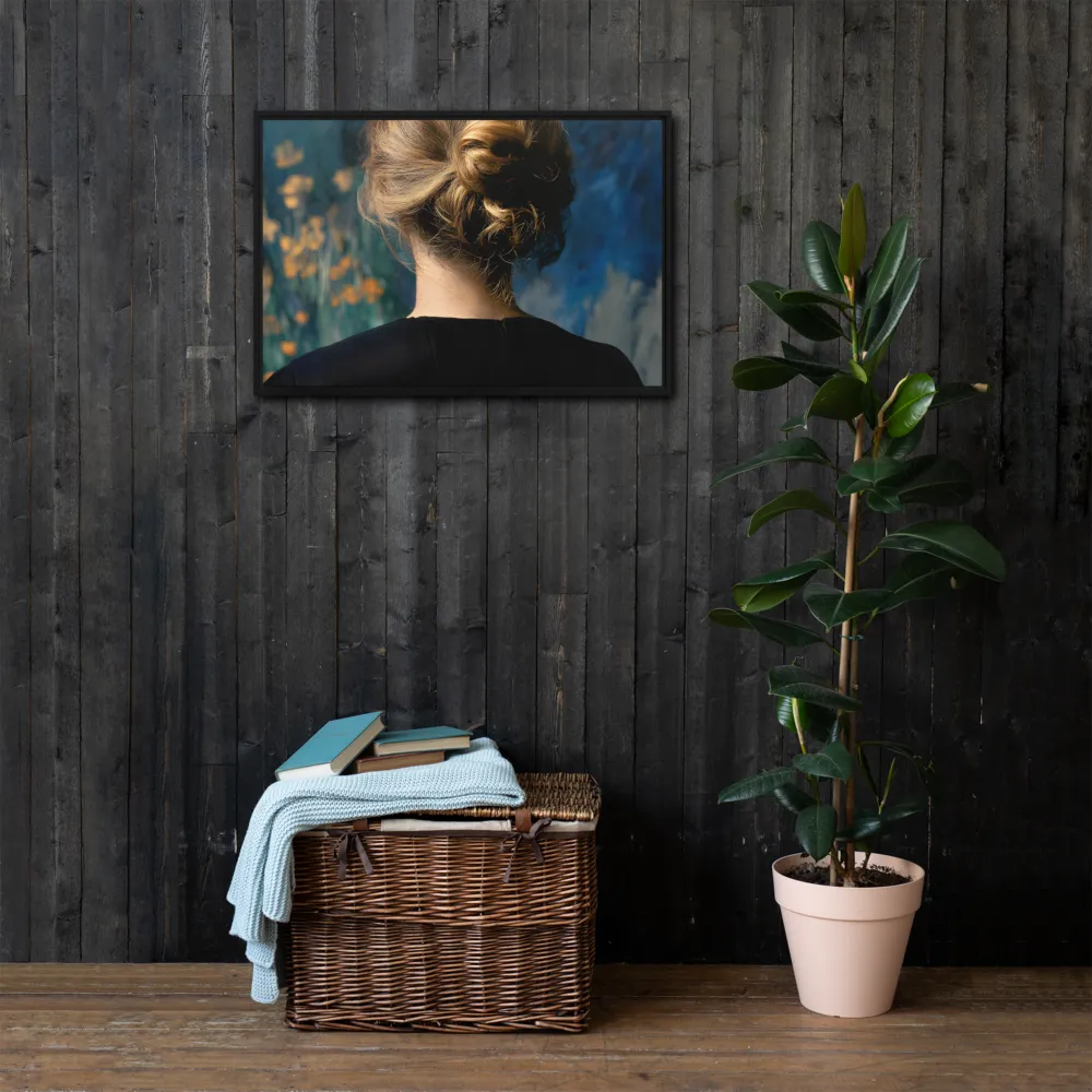 Whispers of Tranquility | Canvas with Black Frame | 20″×30″