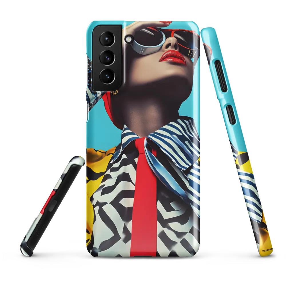 Chic Confidence in Bold Patterns
