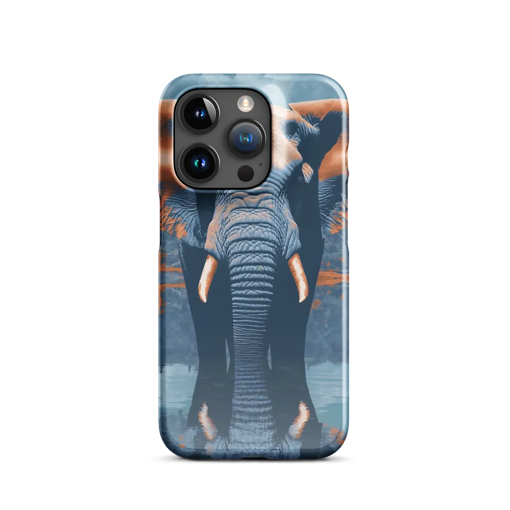 Majestic Reflection: The Elephant's Serenade