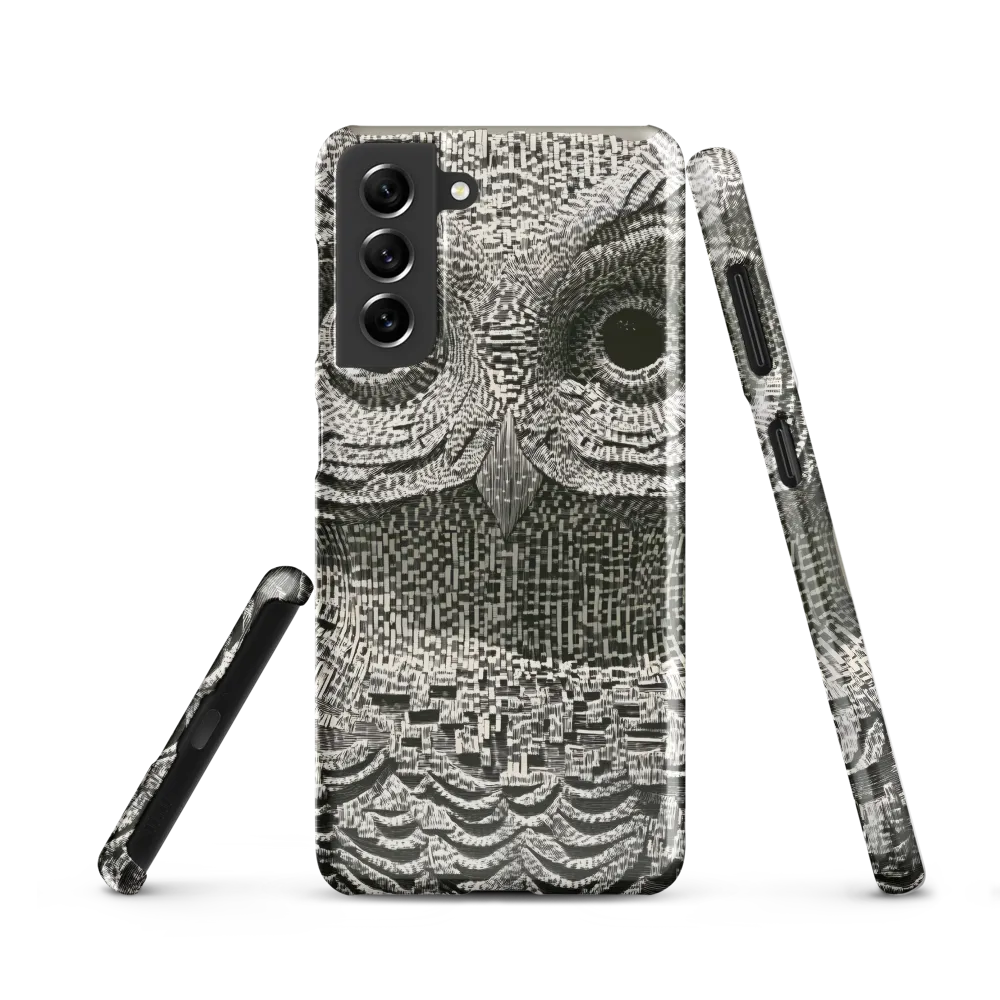 Intricate Owl of Textures