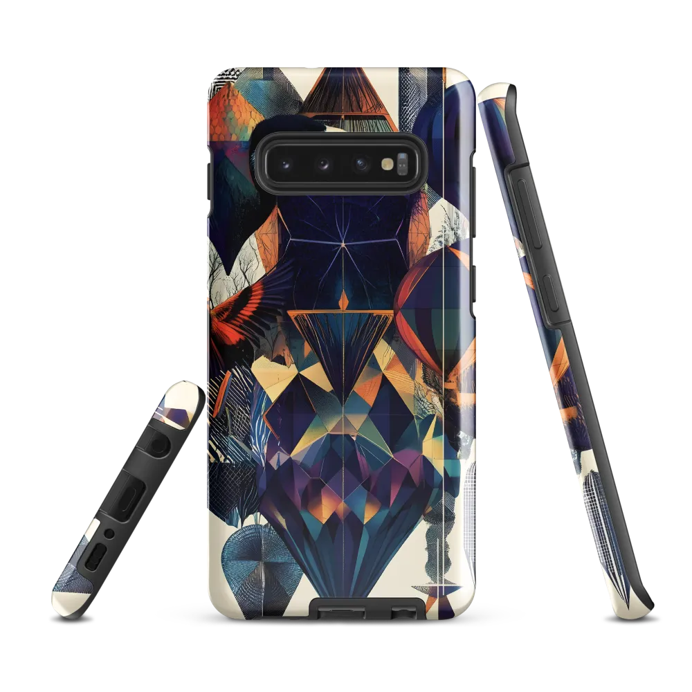 Geometric Harmonies | Phone Case |  S10 Plus | Tough Case | Glossy