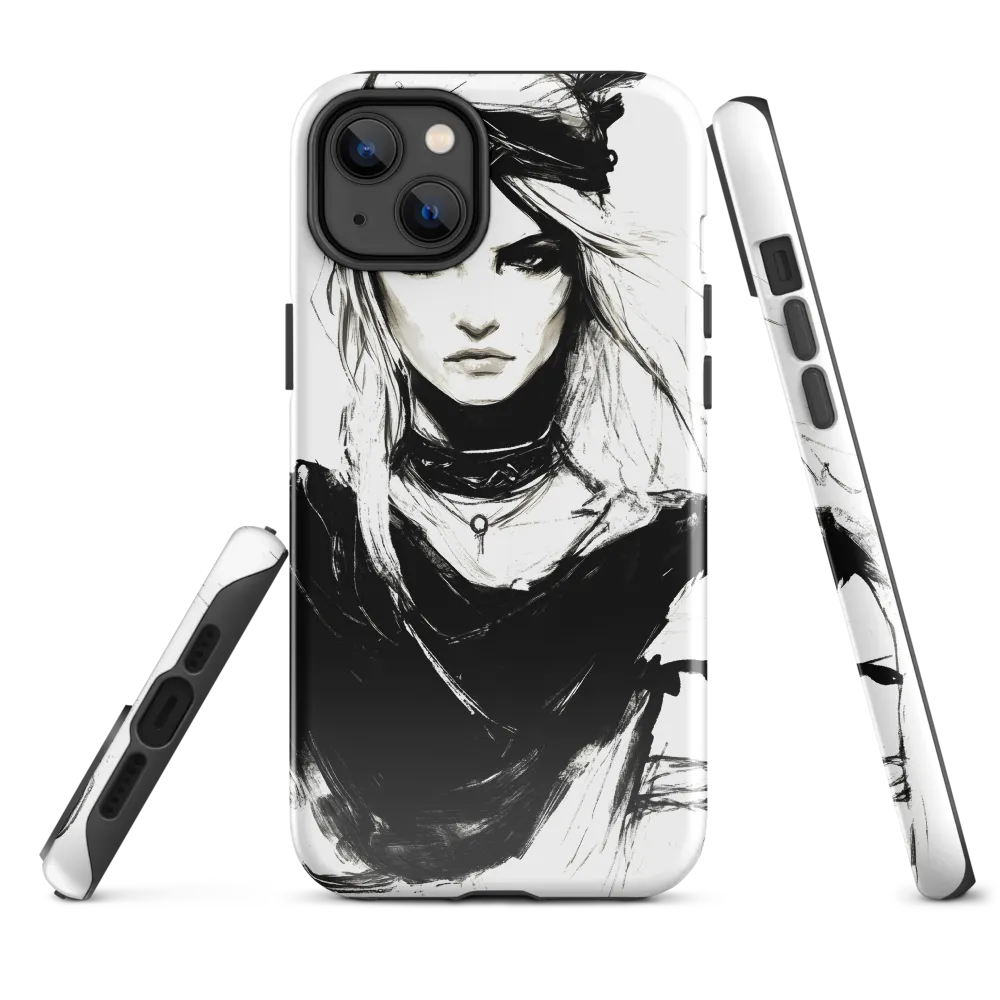 Intense Femininity in Monochrome