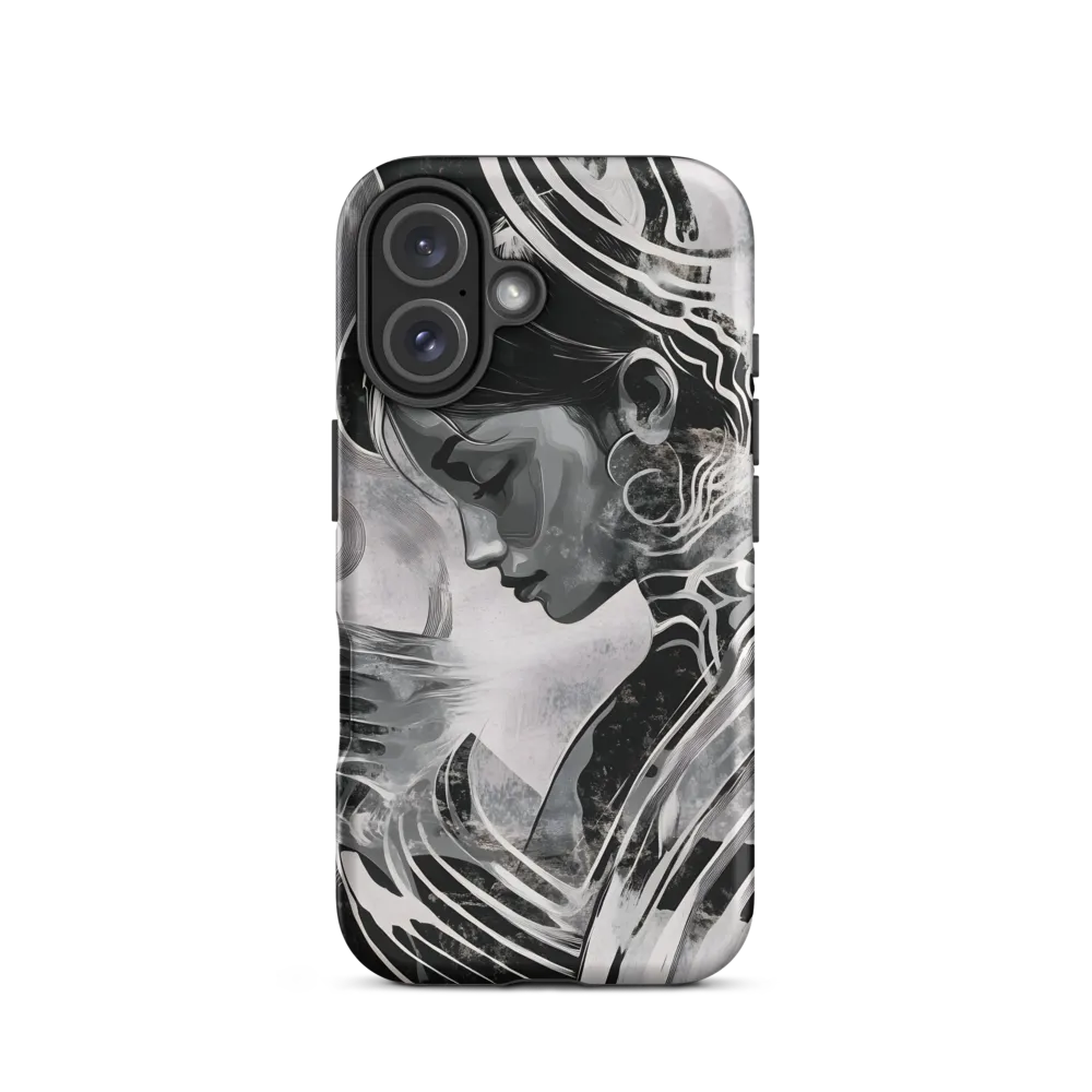 In the Flow of Shadows | Phone Case