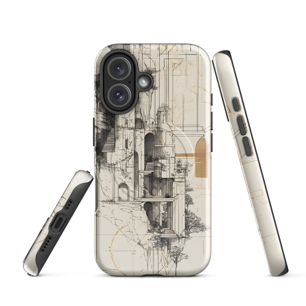 Ethereal Architectures | Phone Case |  16 | MagSafe® Tough Case | Glossy