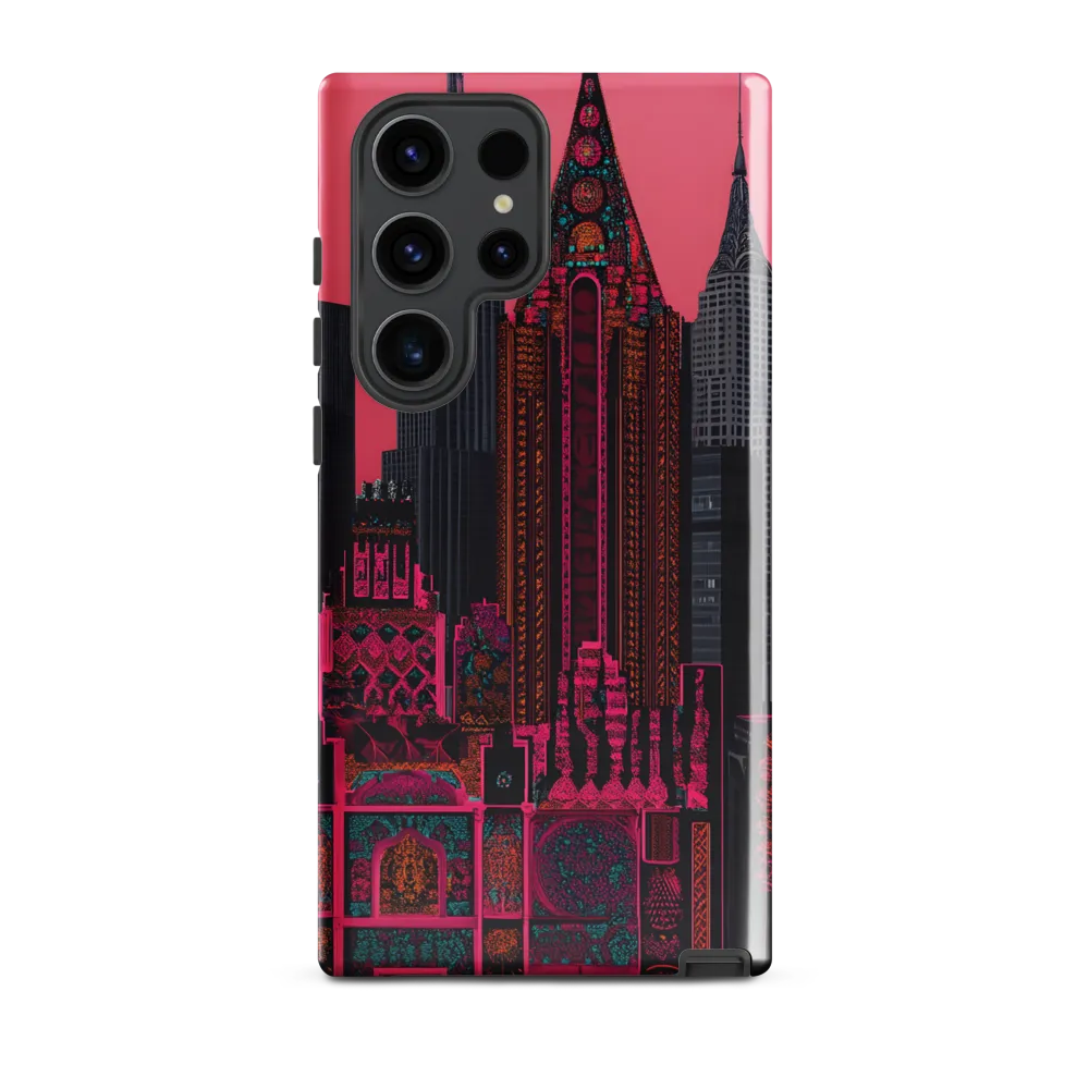 Urban Vibrance: A Digital Exploration of Skyscrapers