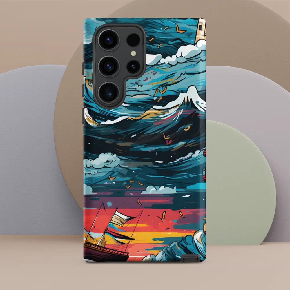Turbulent Seas: A Lighthouse Adventure