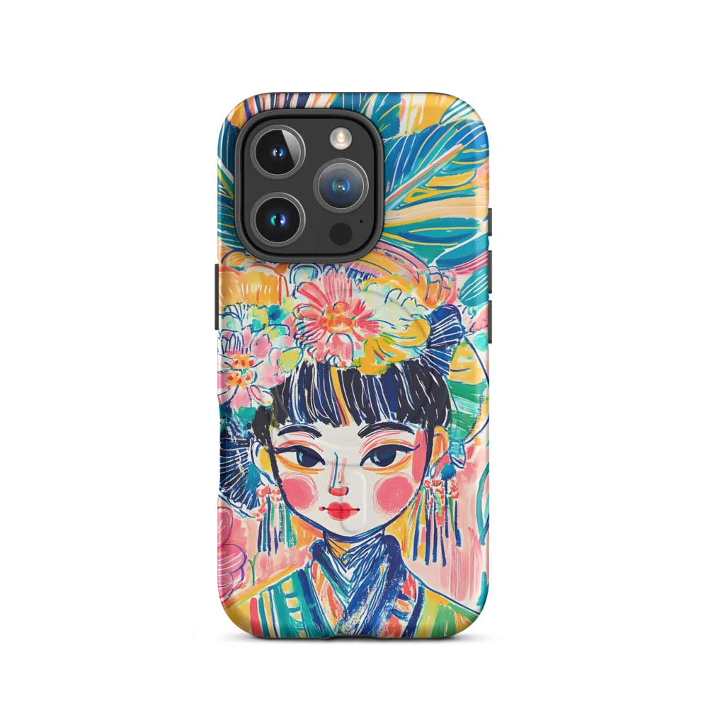 Blossoming Serenity | Phone Case |  16 Pro | MagSafe® Tough Case | Matte