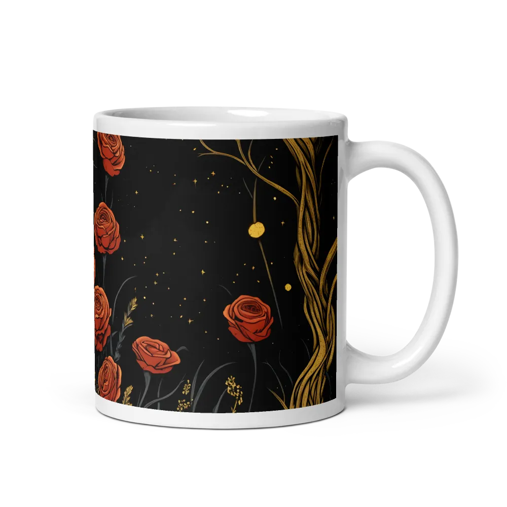 Whispers of the Enchanted Garden | Mug with White inside | 11 oz