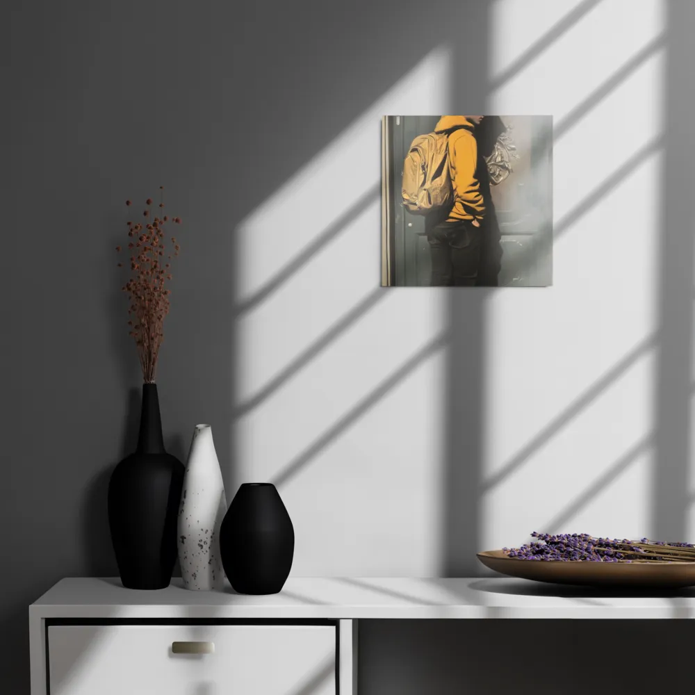 Silent Reflection | Metal Print | 12″×12″