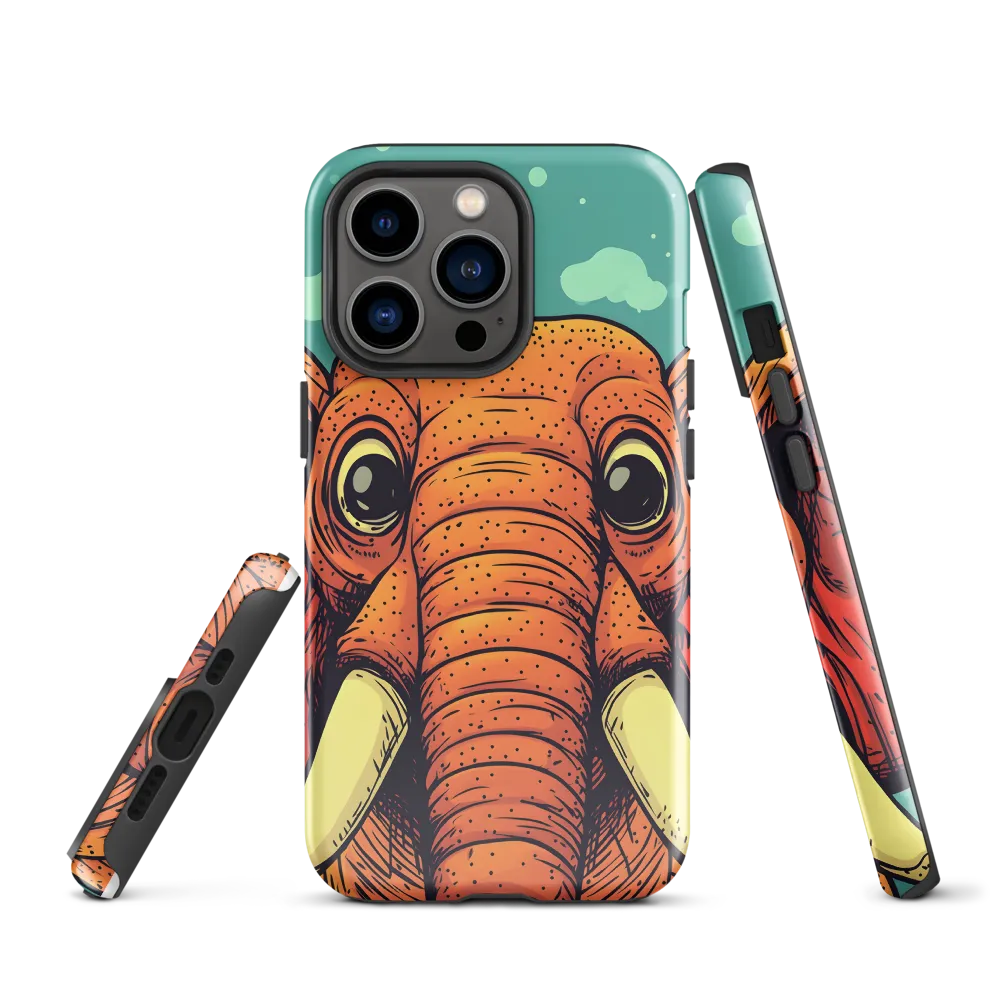 Whimsical Majesty: The Playful Elephant