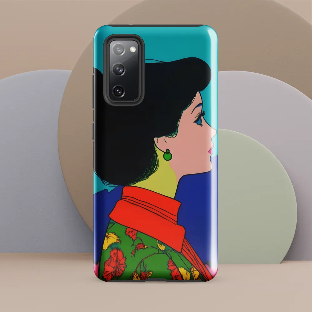 Whispers of Color: A Pop Art Portrait