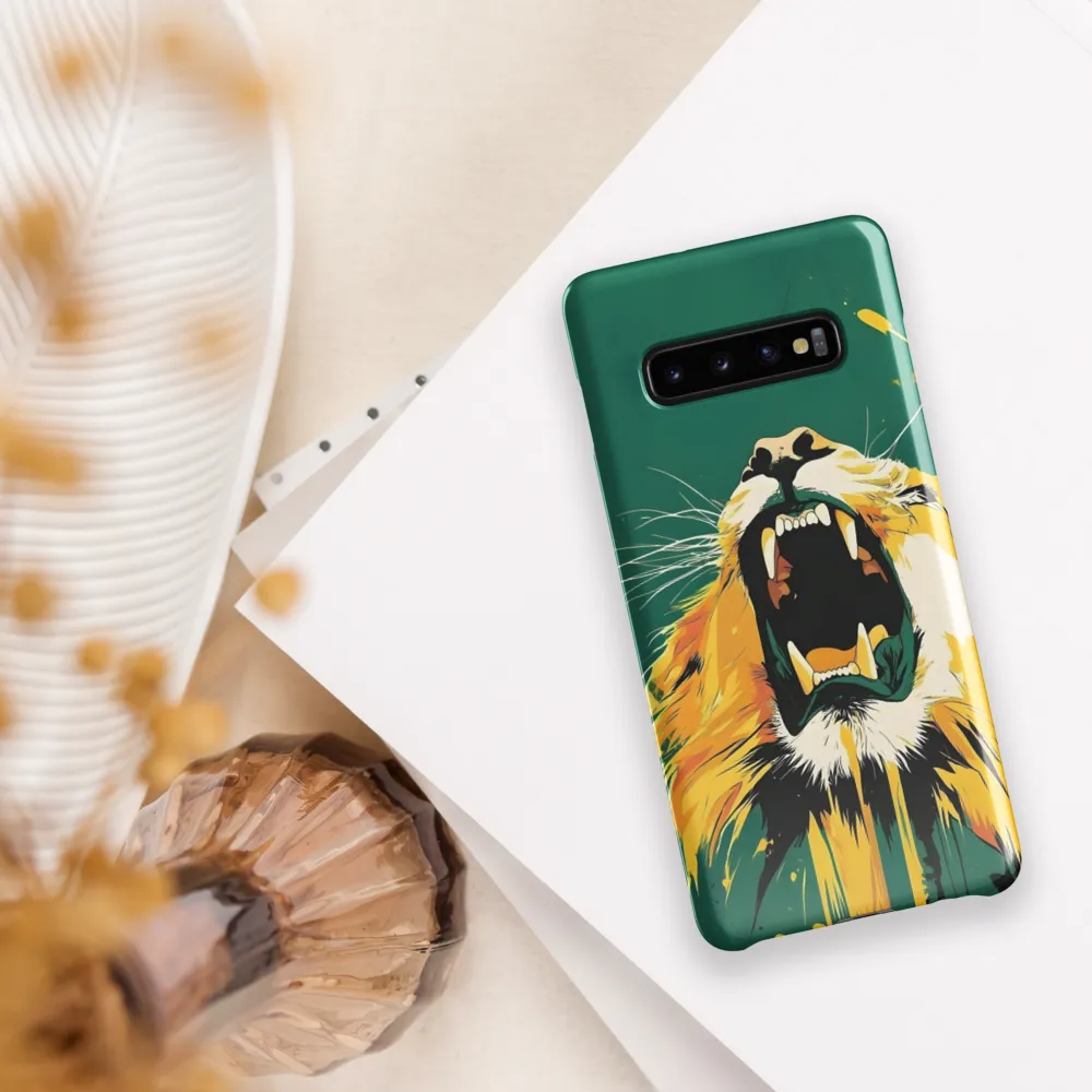 Fierce Majesty | Phone Case |  S10 Plus | Snap Case | Glossy