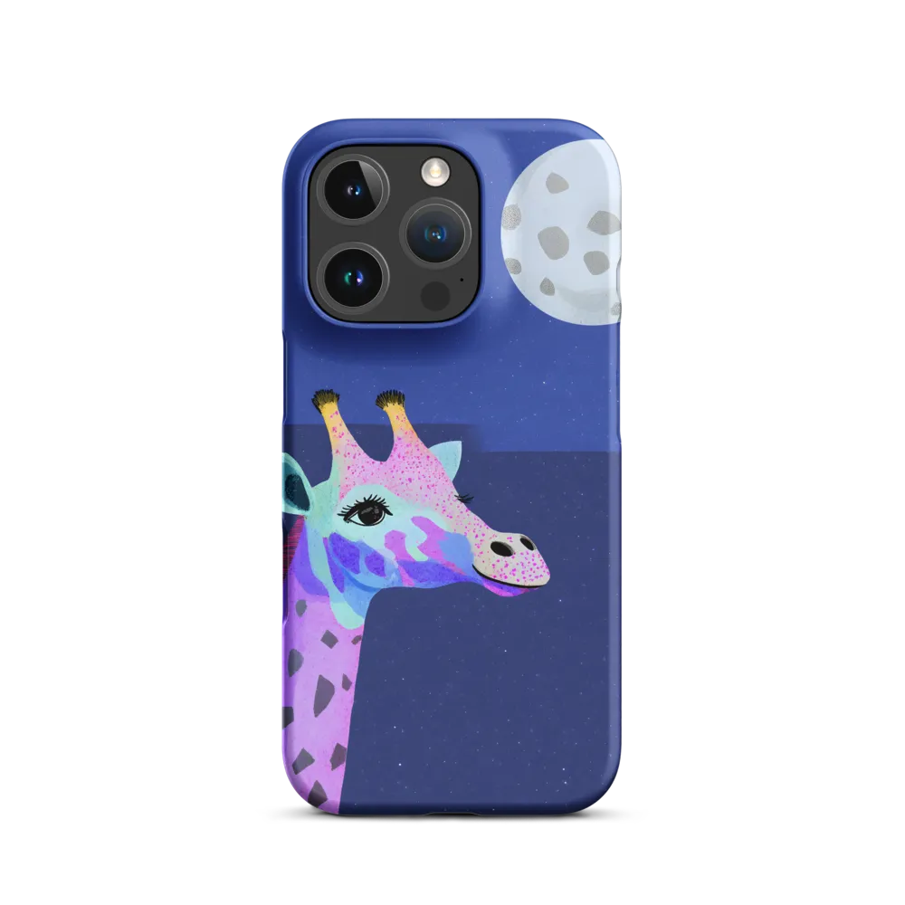 Whimsical Giraffe Under the Stars
