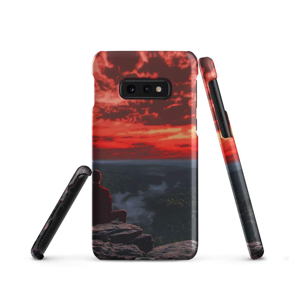 Reflections at Dusk | Phone Case |  S10e | Snap Case | Matte