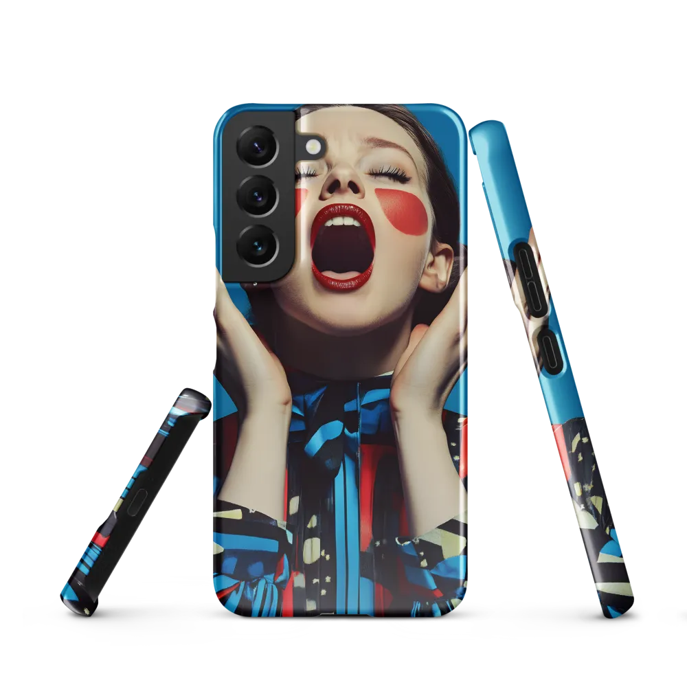 Echoes of Expression | Phone Case |  S22 | Snap Case | Glossy