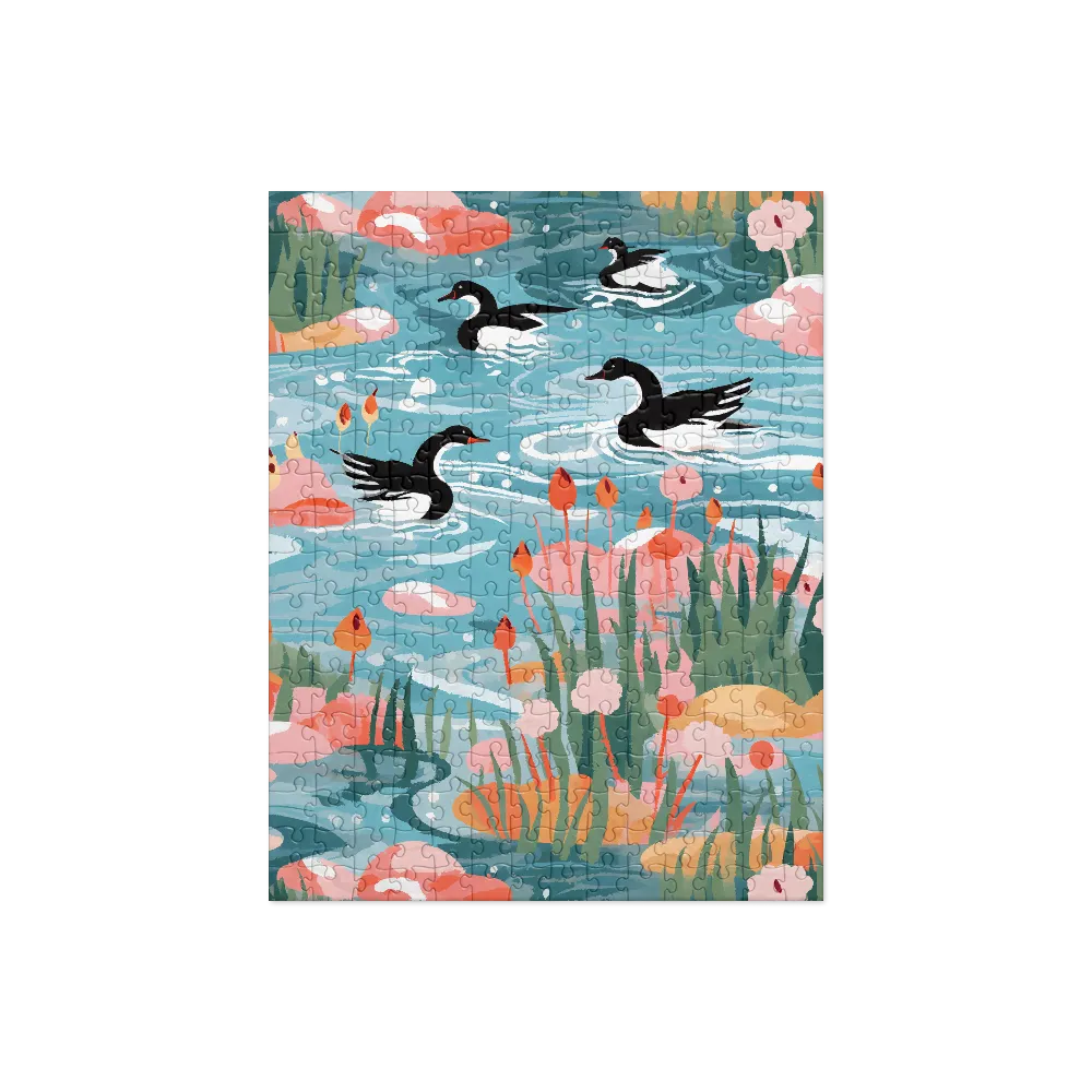 Serenity in Aquatic Harmony