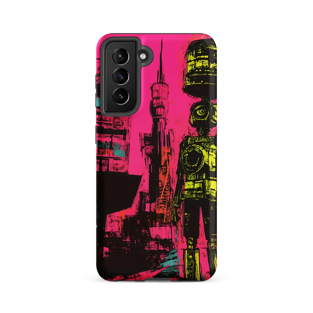 Urban Robot Symphony | Phone Case |  S21 FE | Tough Case | Matte