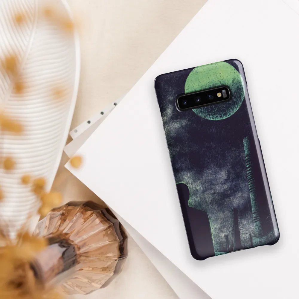 Lunar Solitude | Phone Case |  S10 Plus | Snap Case | Glossy