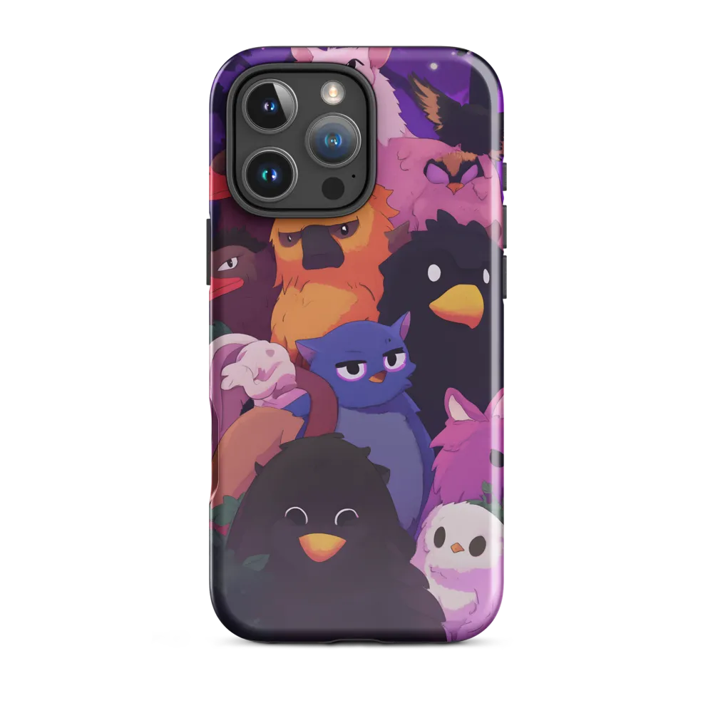 Whimsical Avian Gathering