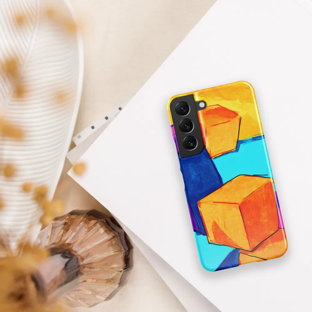 Playful Cubes in Vibrant Harmony