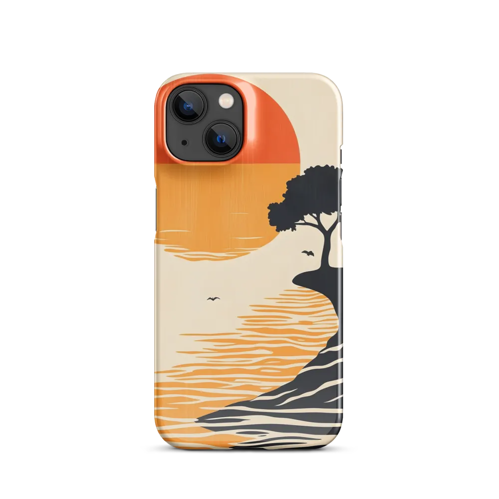 Serene Sunset | Phone Case |  14 | Snap Case | Glossy