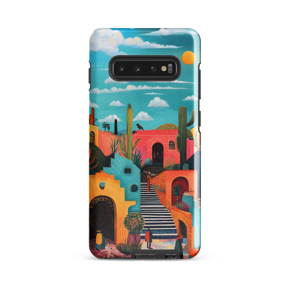 Colorful Architectural Harmony | Phone Case |  S10 Plus | Tough Case | Glossy