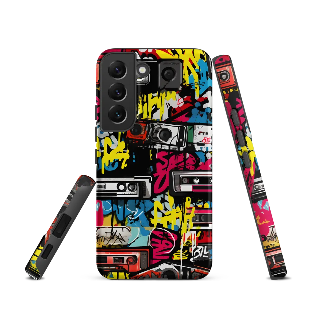 Urban Nostalgia: A Retro Cassette Explosion