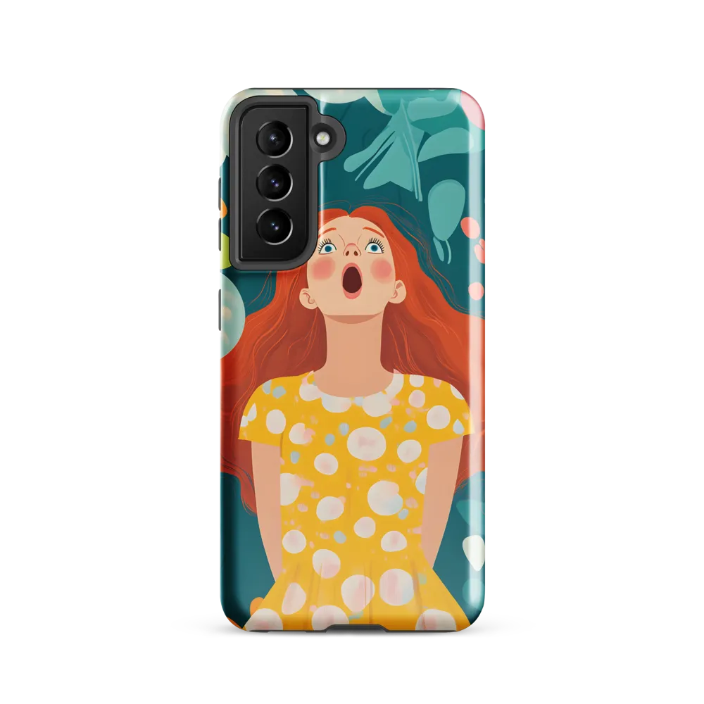 Joyful Expression | Phone Case |  S21 | Tough Case | Glossy