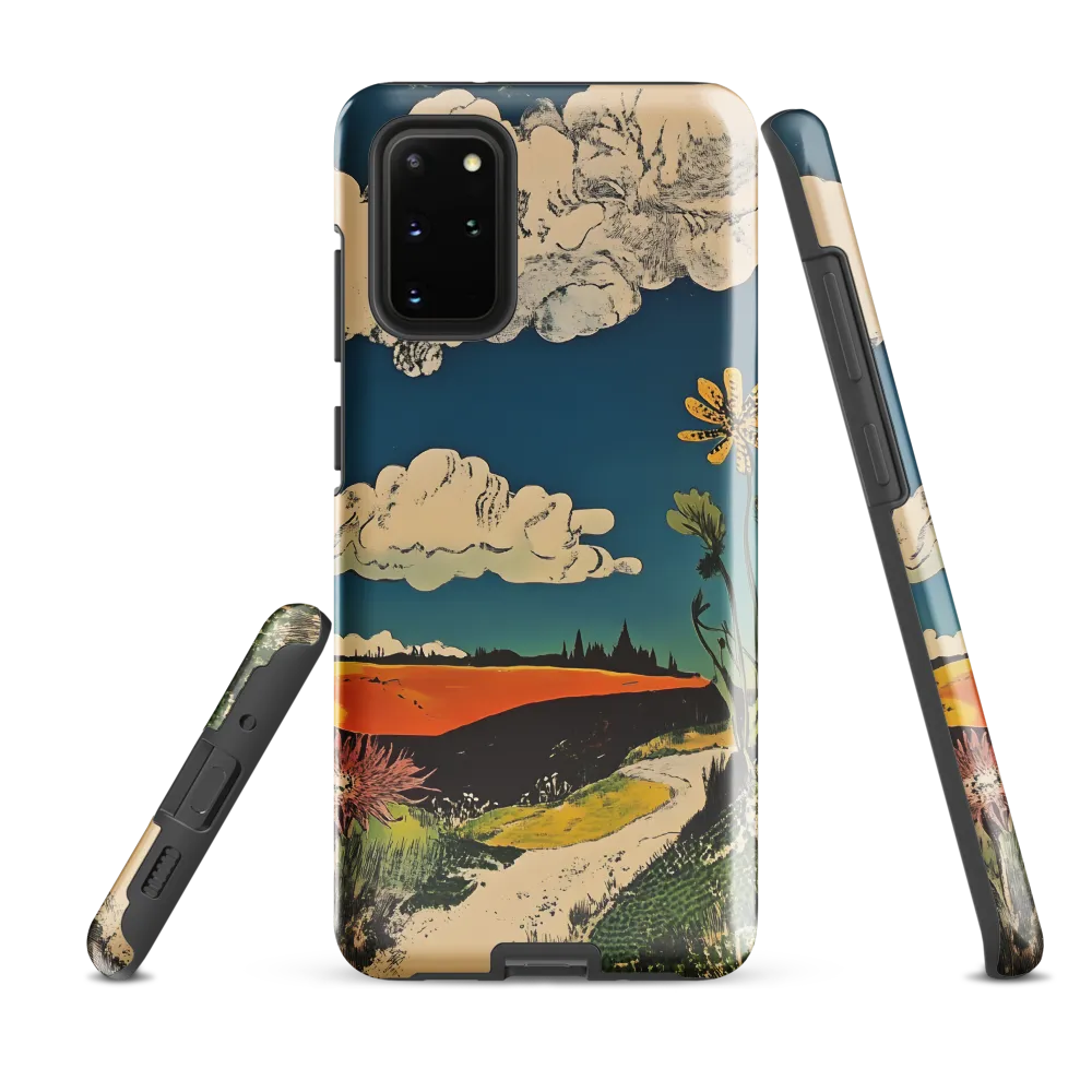 Surreal Blooming Landscape