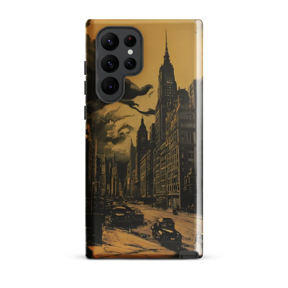Echoes of a Forgotten Skyline | Phone Case |  S22 Ultra | Tough Case | Glossy
