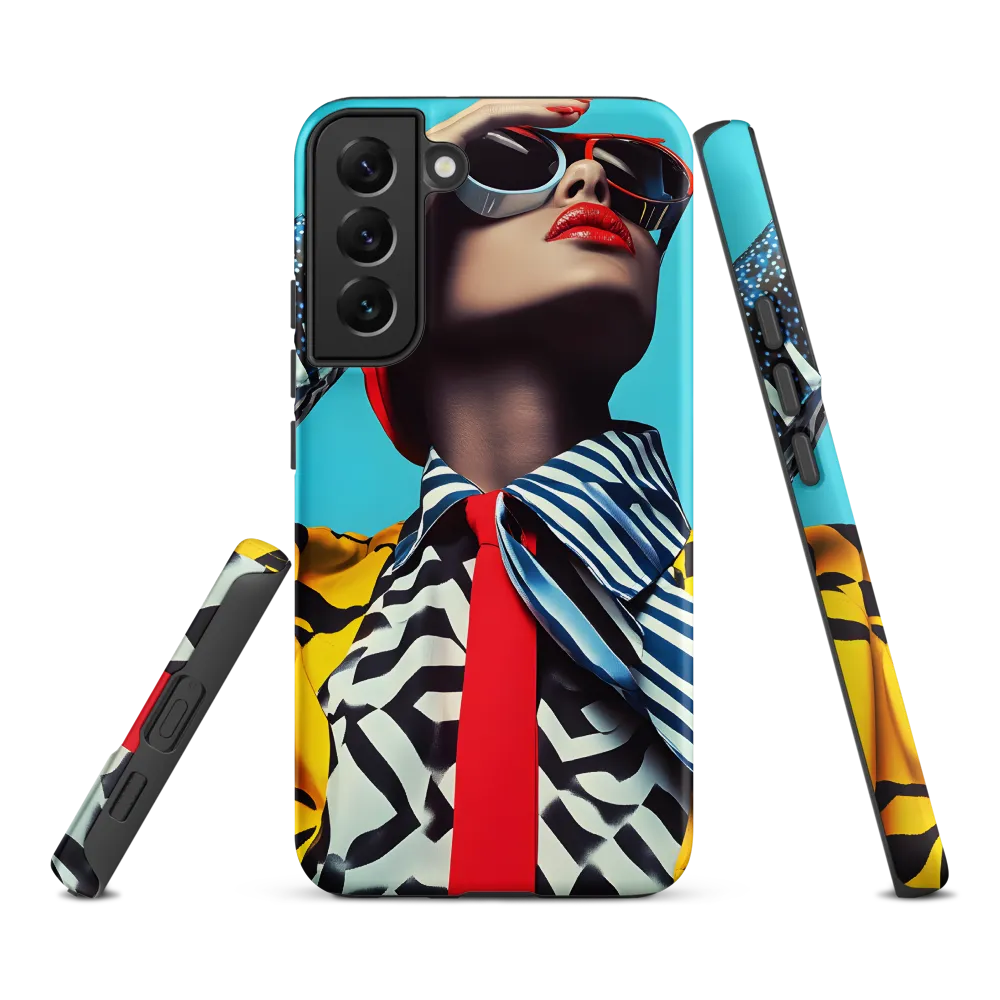 Chic Confidence in Bold Patterns