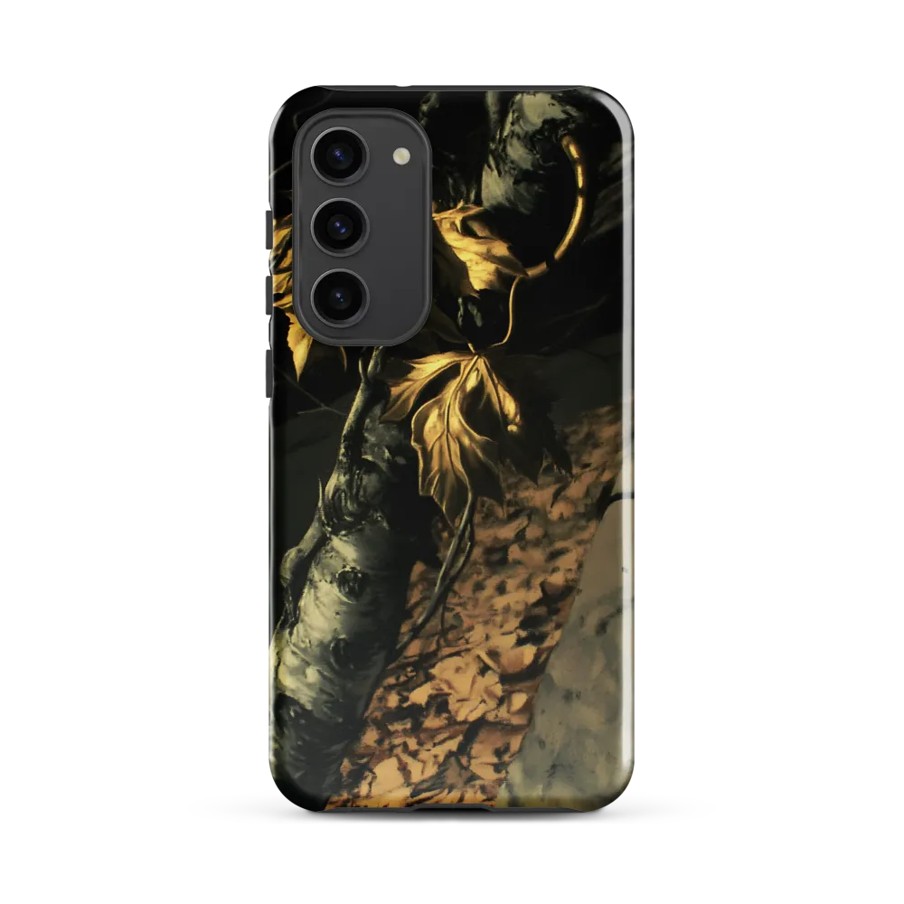 Golden Serenity: A Close Encounter with Nature