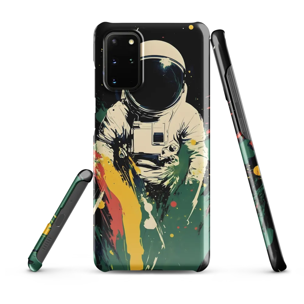 Cosmic Splash: The Astronaut's Journey