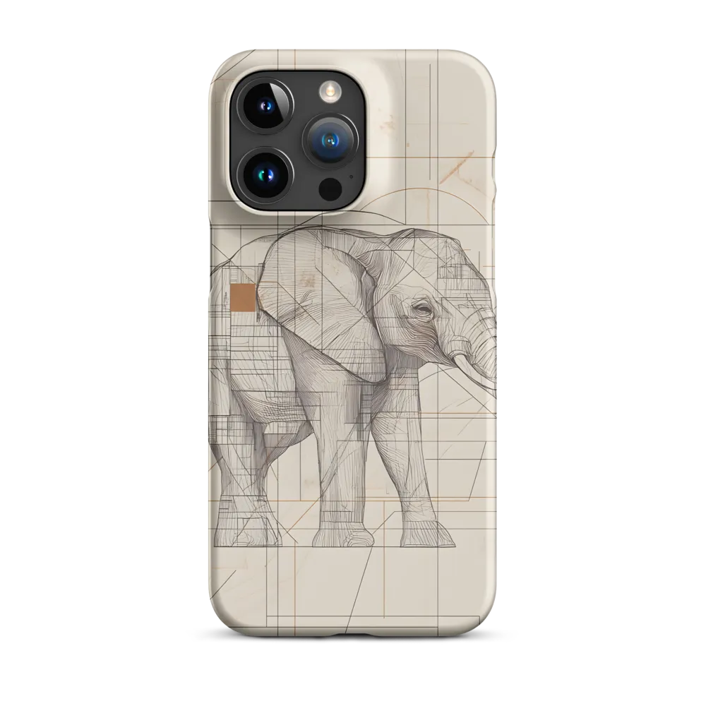 Geometric Elegance: The Steel Elephant