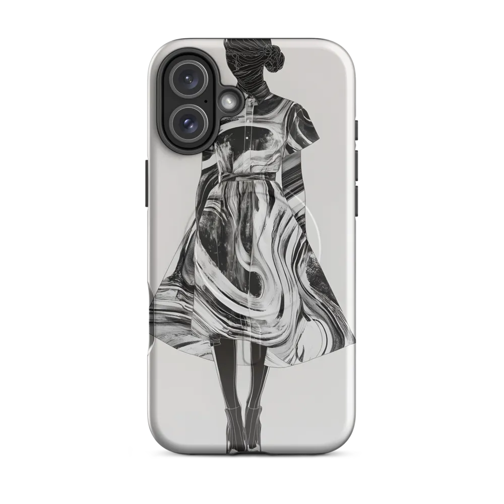 Whirls of Elegance: A Contemporary Fashion Design