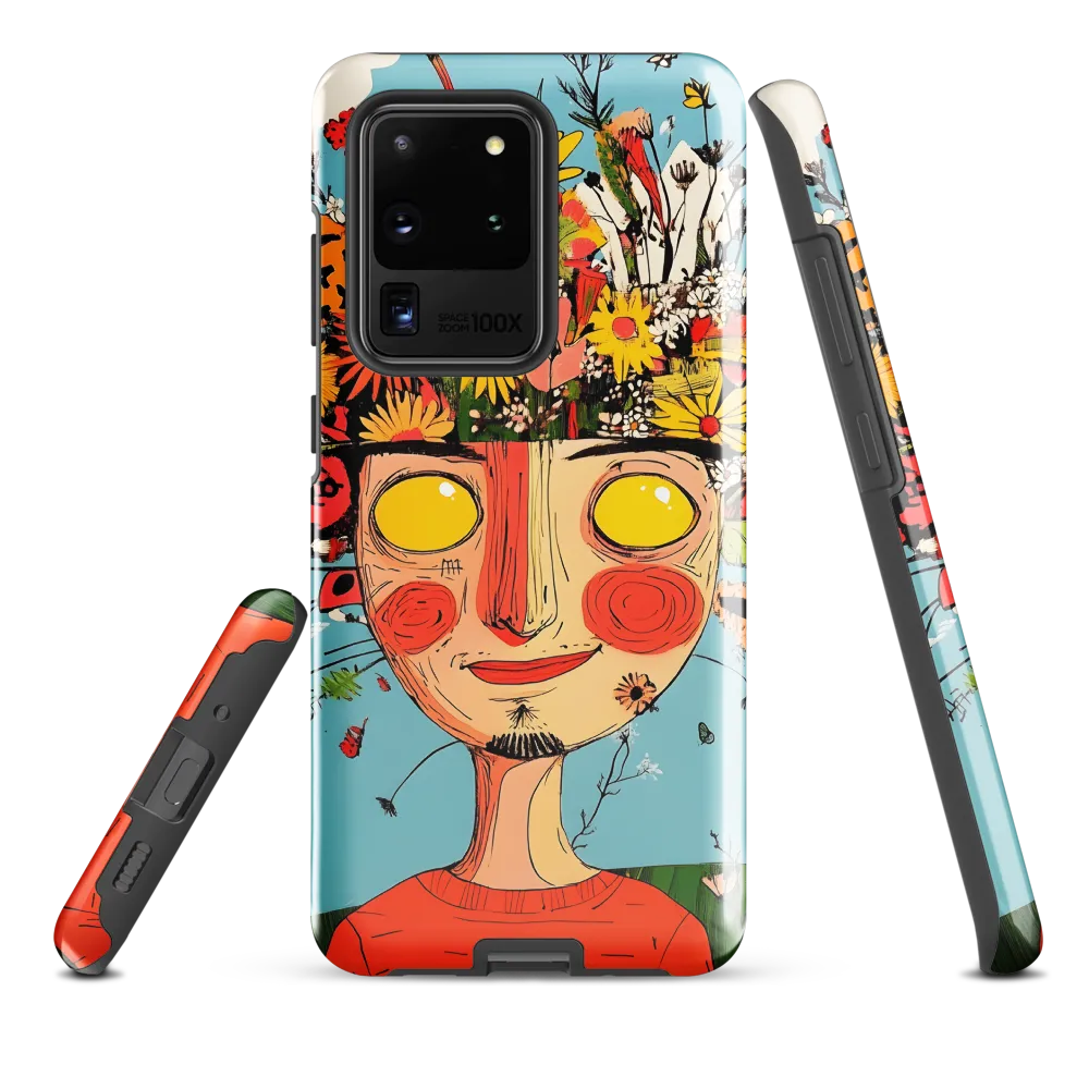 Whimsical Bloom | Phone Case |  S20 Ultra | Tough Case | Glossy