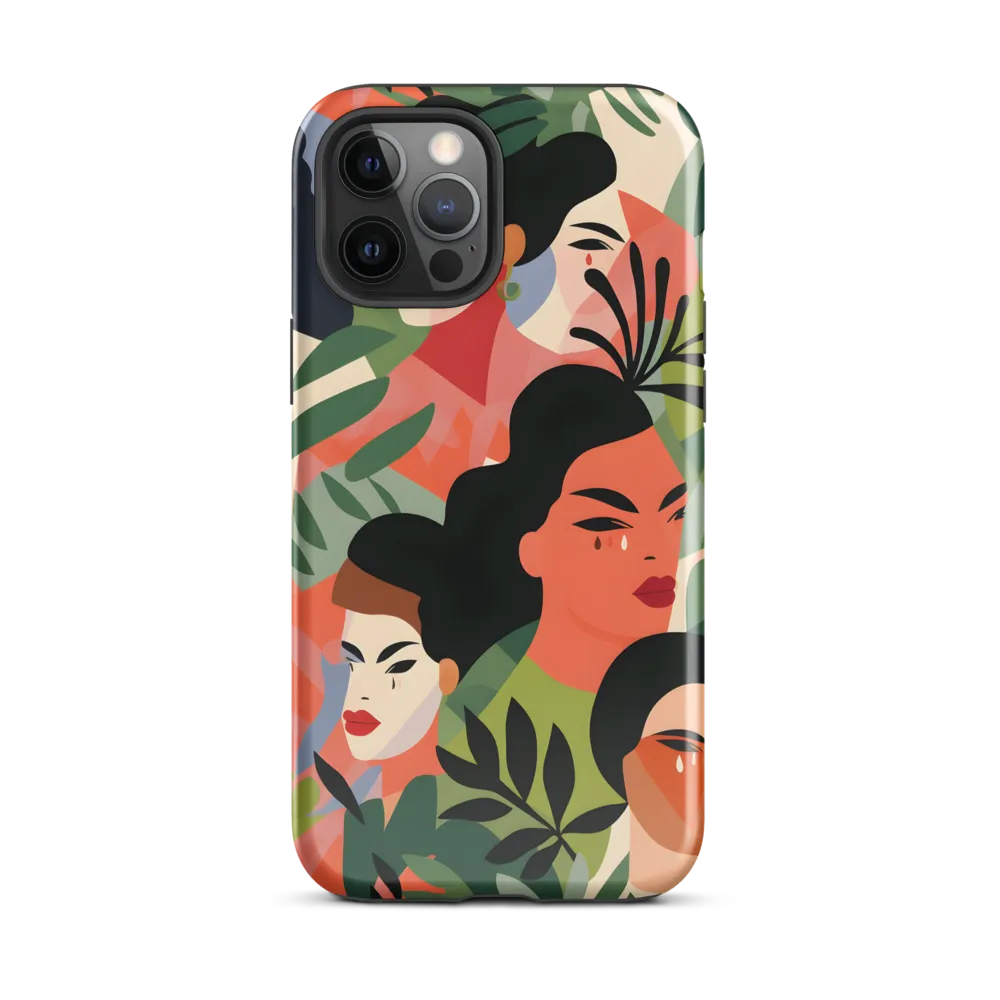 Harmony of Nature and Femininity | Phone Case |  12 Pro Max | Tough Case | Glossy