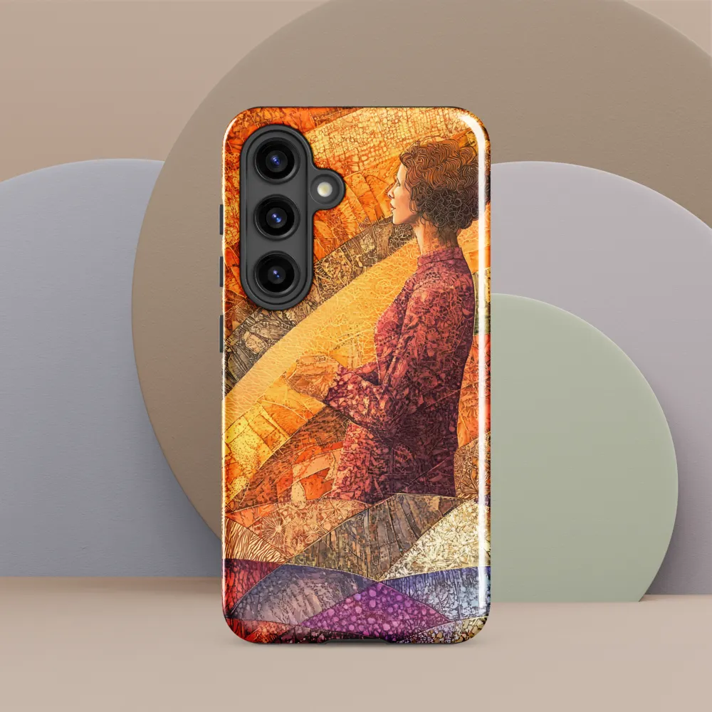 Whispers of Contemplation | Phone Case |  S24 | Tough Case | Glossy