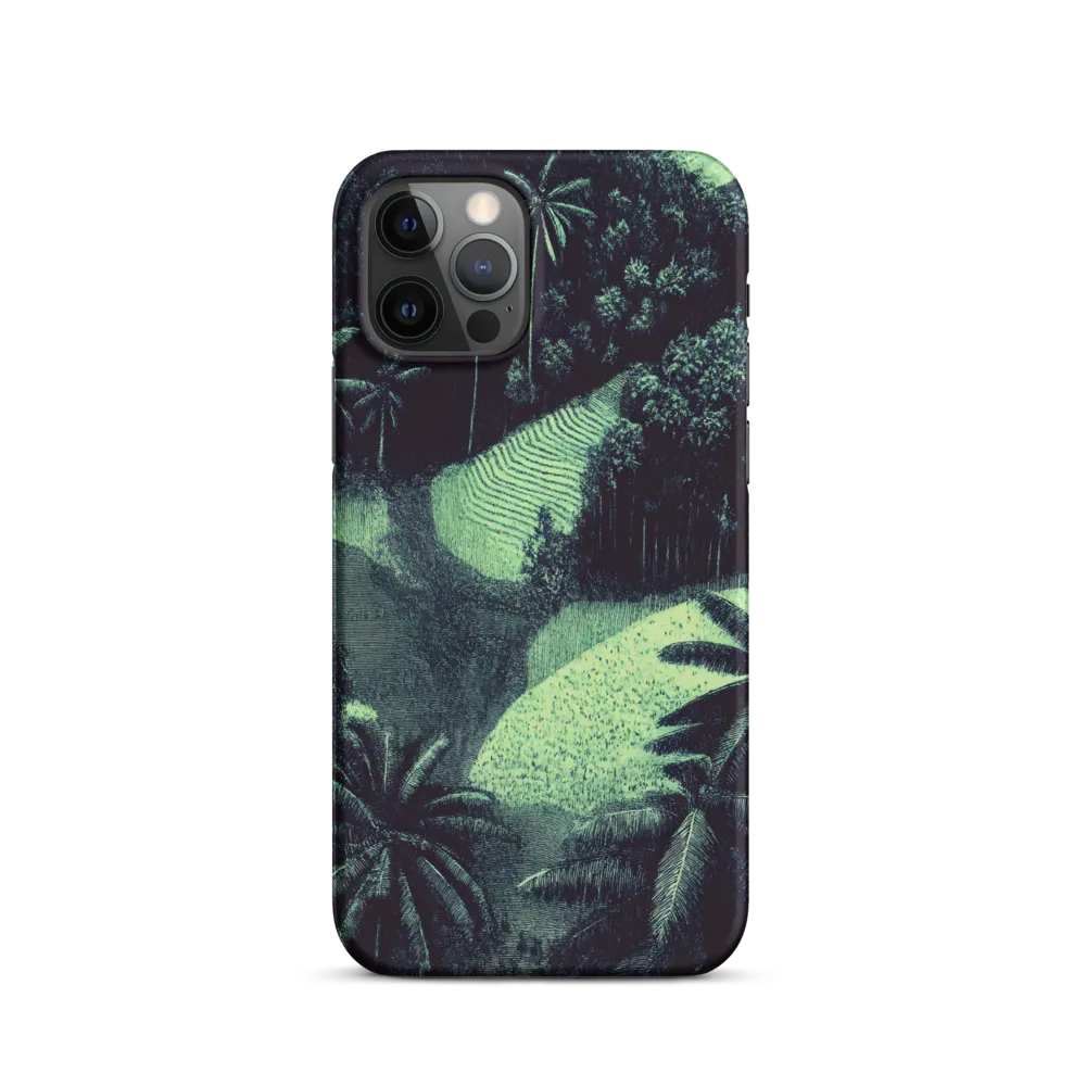 Harmony in Green: A Surreal Landscape