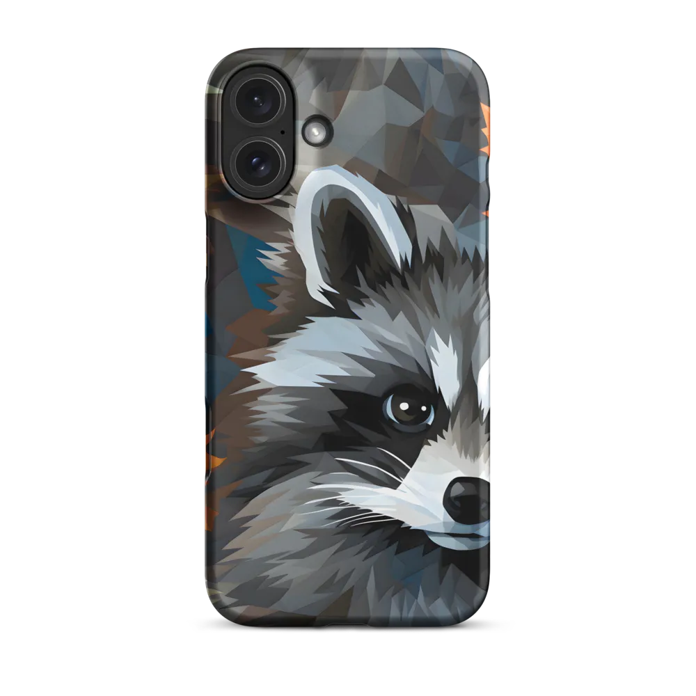 Whispers of Autumn: The Raccoon's Gaze