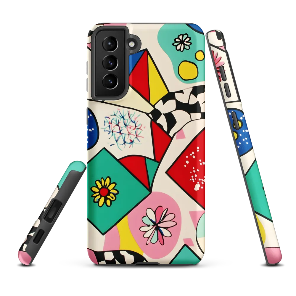Joyful Geometry: A Playful Dance of Shapes and Colors