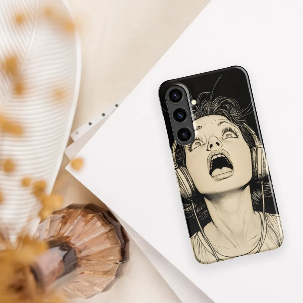 Sonic Exclamation | Phone Case |  S24 Plus | Snap Case | Glossy