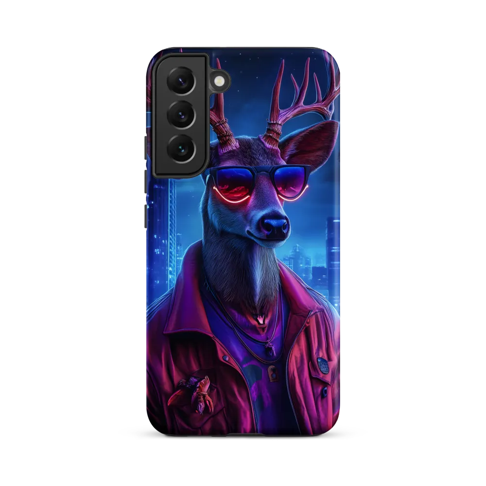 Urban Serenade: The Cool Deer | Phone Case |  S22 Plus | Tough Case | Matte