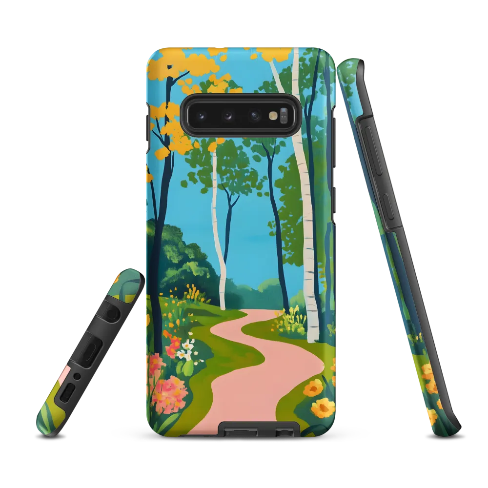 The Winding Path of Nature | Phone Case |  S10 Plus | Tough Case | Matte