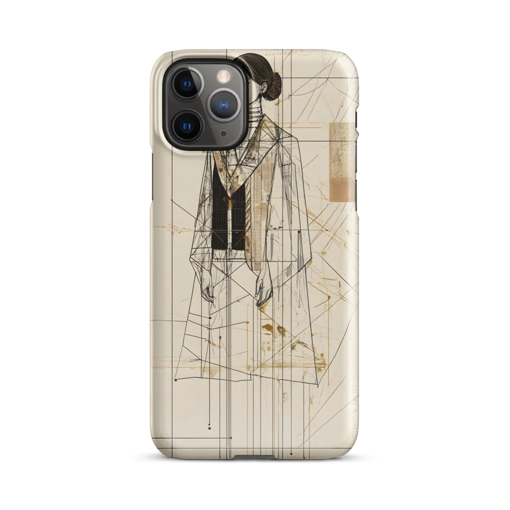 Elegance in Lines | Phone Case |  11 Pro | Snap Case | Glossy