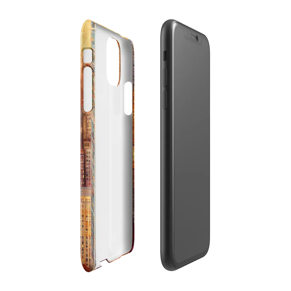 Golden Hour Over the City | Phone Case |  11 | Snap Case | Glossy