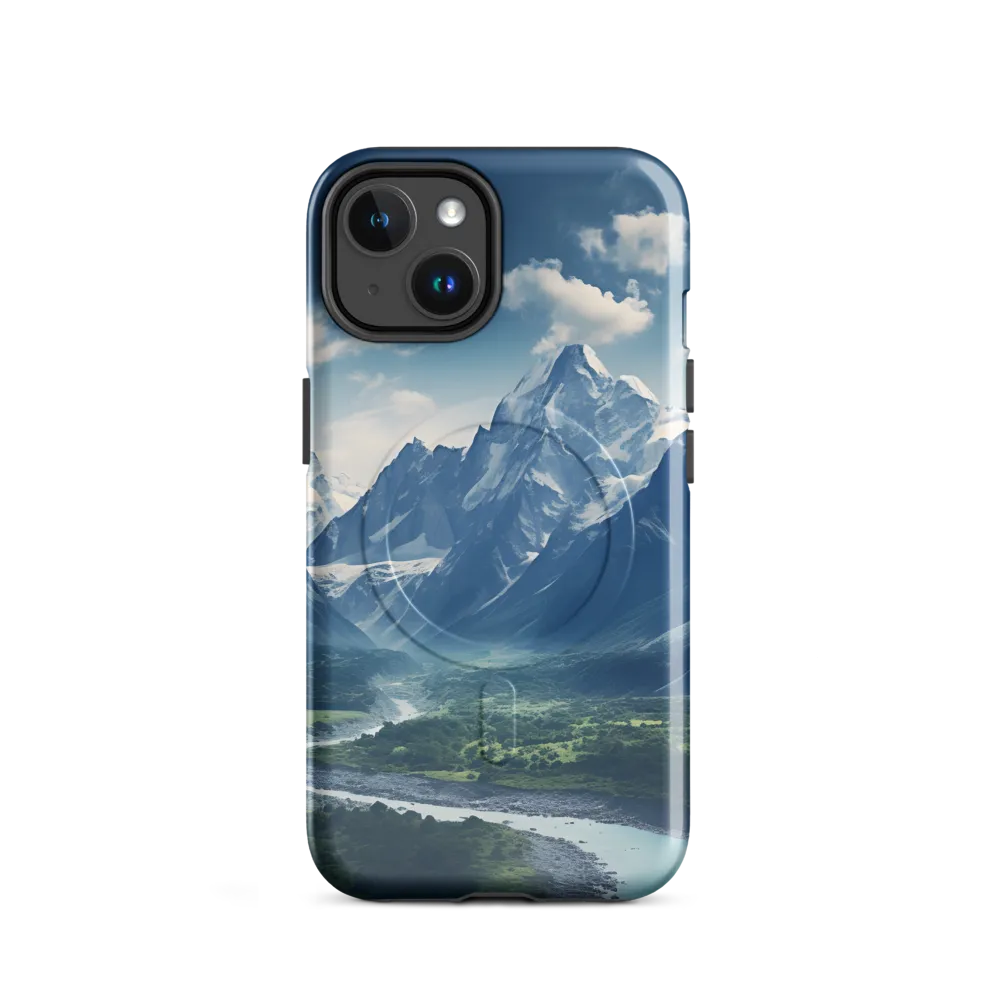 Majestic Serenity: A Landscape of Mountains and Rivers