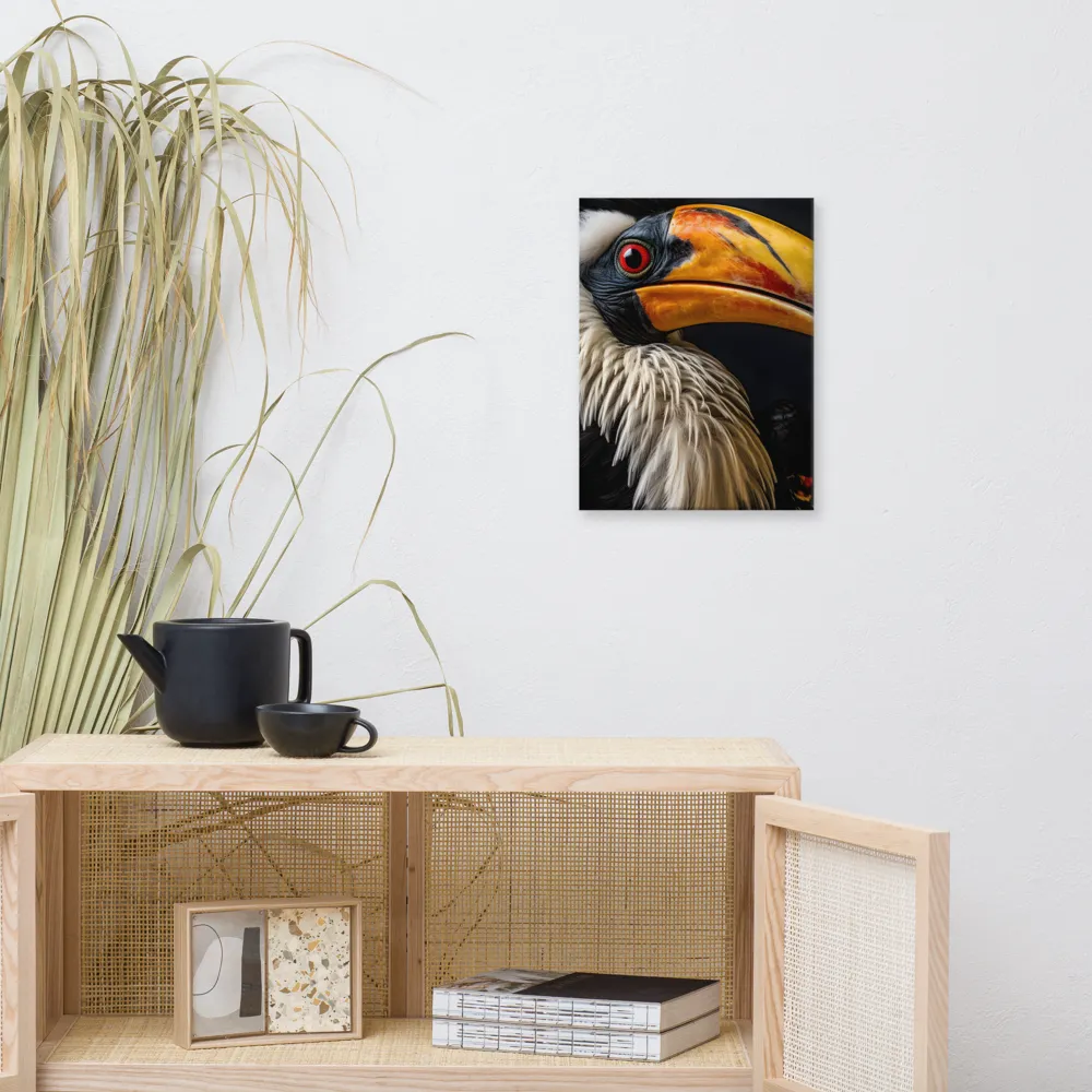 Majestic Hornbill Portrait